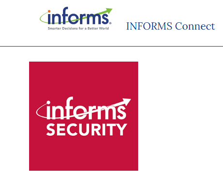 INFORMS Security Conference, Washington, DC